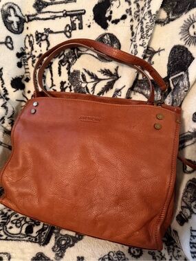 !!SALE!! American Leather Co. Tan Leather Lenox Tote Bag